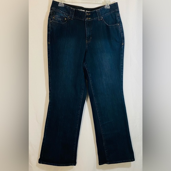 Lane Bryant Women’s 18 High-Rise Bootcut Jeans Tighter Tummy Technology, Stretch - Picture 4 of 11